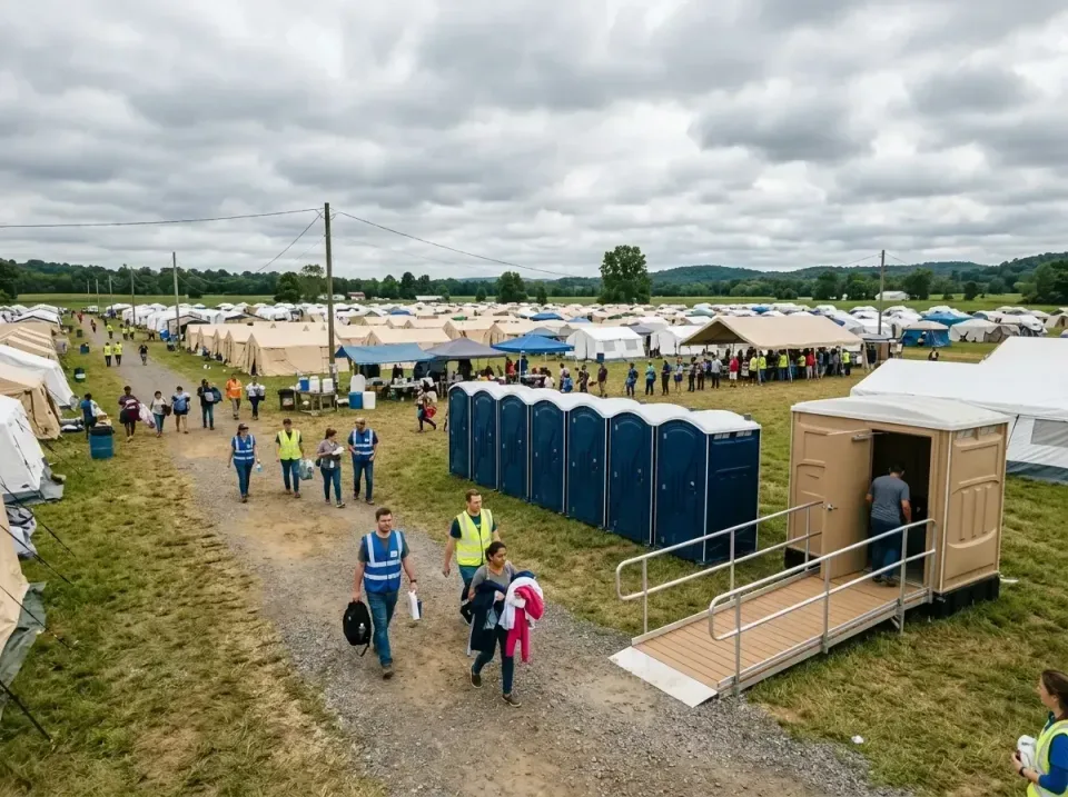 disaster-relief-camp-restrooms-010 — frequently asked questions, Dumpster & Portable Bathrooms Rental in North Hartsville, SC